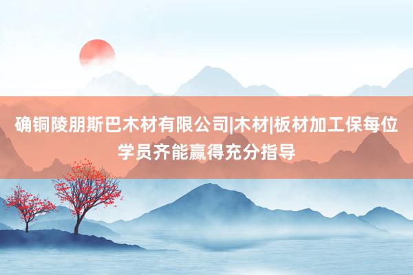 确铜陵朋斯巴木材有限公司|木材|板材加工保每位学员齐能赢得充分指导